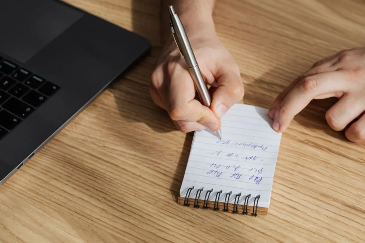 writing notes